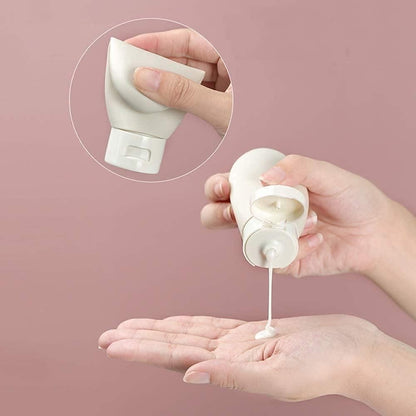 Leak-Proof Silicone Travel Toiletry Bottles – 60 ml (Set of 3)