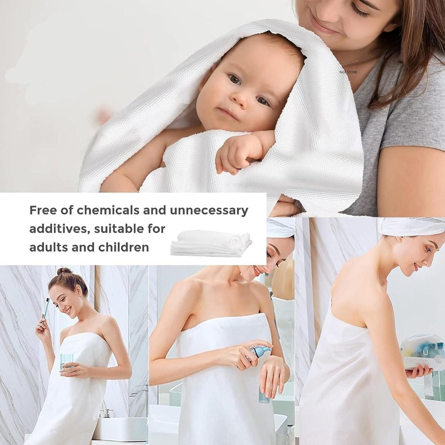 Compressed Bath Towel Tablets